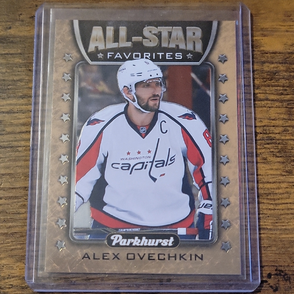 Parkhurst Alex Ovechkin All-Star Favorites Card - White, Red, Black